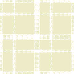 Elegant Autumn white & Rustic pale Seamless Tartan Textile Design