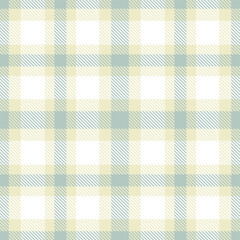 Elegant Smoky pale & Vivid silver Seamless Tartan Textile Design