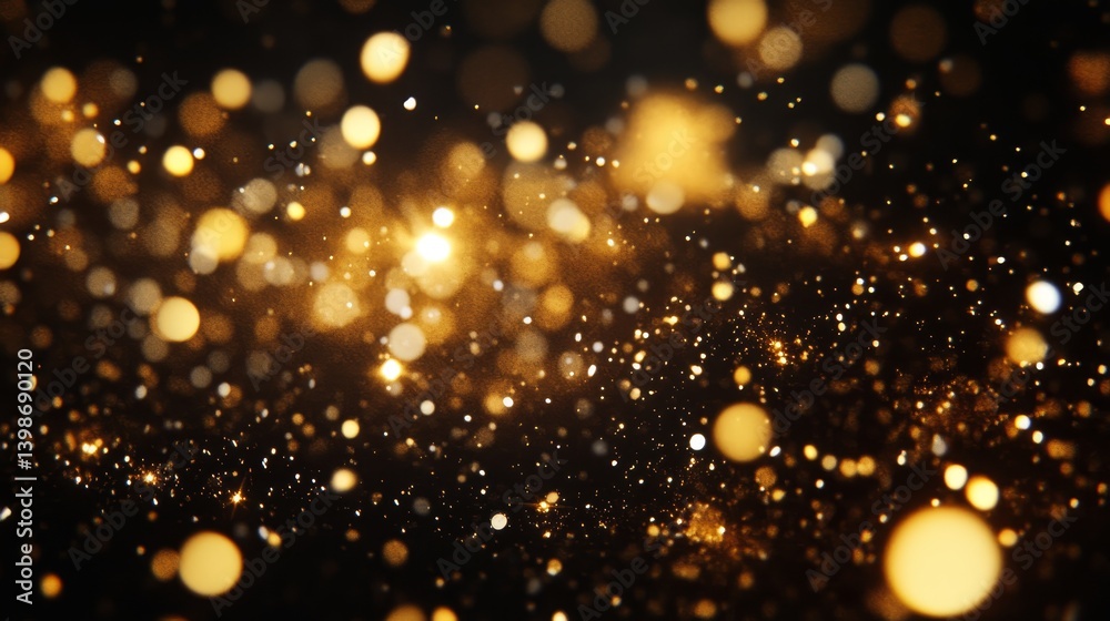 Poster seamless golden metallic texture displays an uneven brushed surface with delicate sparkles, perfect 