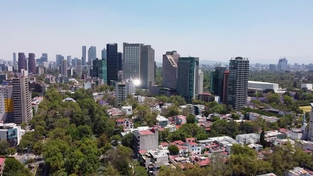Video dron de Polanco Ciudad de M&eacute;xico