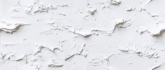 Seamless white abstract impasto paint strokes on canvas. Minimalist texture perfect for clean UI backgrounds, creative interfaces, premium web headers and art-inspired presentations. Endless wallpaper