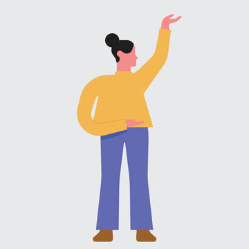 Corporate Woman &ndash; Businesswomen &ndash; Flat Office Illustration 