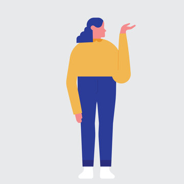 Corporate Woman &ndash; Businesswomen &ndash; Flat Office Illustration 