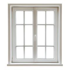 Obraz premium Window Frame isolated on white background