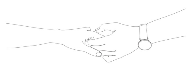 couples holding hands