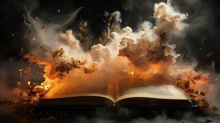 A burst of creativity exploding from an open book, where words and phrases transform-gigapixel-high fidelity v2-2500h - Copy.jpeg