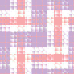 Plaid pattern seamless. Sandy lilac & Sandy soft pink Tartan Textile Design. 