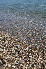 pebbles on the beach