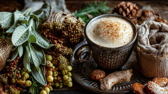 Celebrate National Gingersnap Day with a Cozy Cup of Spiced Delight and Festive Treats