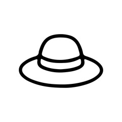 Summer Hat Icon