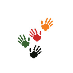 Juneteenth Independence Day. Hands for day of freedom and emancipation