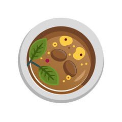  Illustration of Gongura Mutton Curry