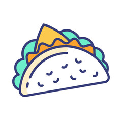  Illustration of Beef Tacos