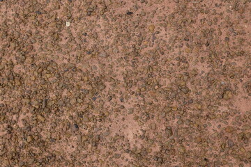 Close-Up of Small Pebbles and Stones on a Textured Ground Surface