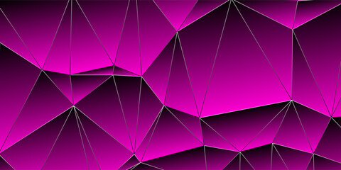 Fototapeta premium 3d triangle background with vivid colors vector design in eps 10