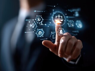 Digital legal tech interface