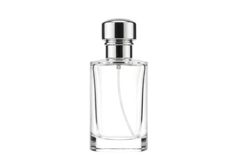 Naklejka premium Elegant perfume bottle product shot on a clean background isolated on white background