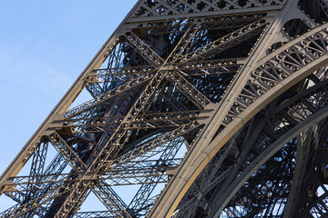  Paris, en France, la tour Eiffel.