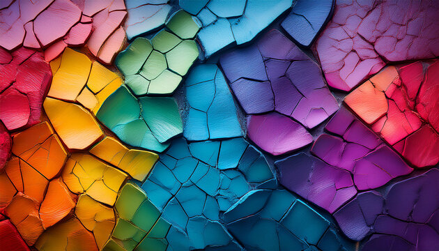 cool wallpaper backround of different colors on a textured stone surface with cracks