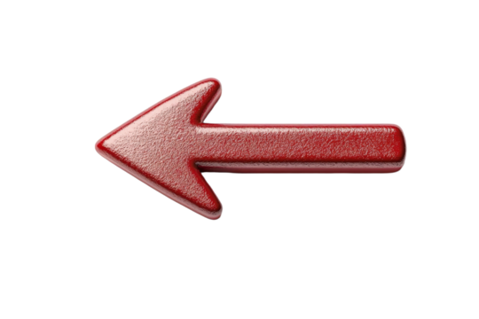 Red arrow pointing to the left