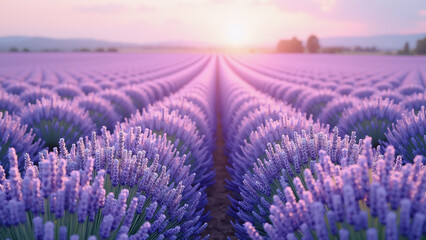 Fototapeta premium lavender field in provence france