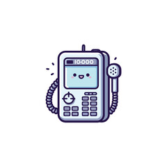 kawaii   Bio-Organic Phone vector,  Bio-Organic mobile Phone
