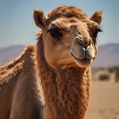 portrait of a camel