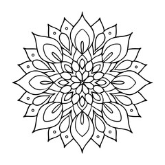 Elegant Mandala Vector Art & Icon Collection