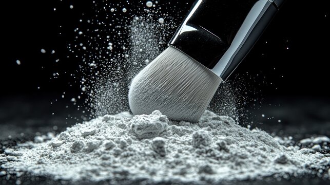 Cosmetic powder application