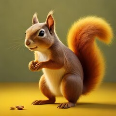 Obraz premium squirrel in the park