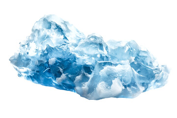Obraz premium A Stunning Blue Iceberg Majestic and Cold a Glacial Wonder