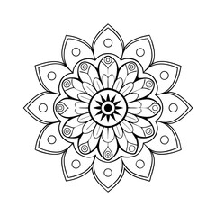 Elegant Mandala Vector Art & Icon Collection