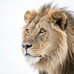 Fototapeta premium portrait of a male lion