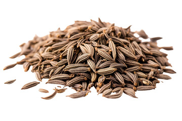 Aromatic Caraway Seeds Rich Brown Spice Closeup