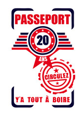 20 ans passeport anniversaire circulez