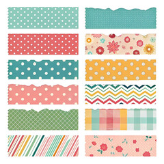 Collection Set of Ripped and Torn Paper Pieces on Transparent Background – Isolated Scrap Elements for Design, Craft, and Digital Projects