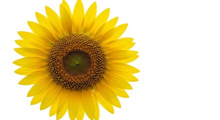 Fototapeta premium Perfect Symmetry of Sunflower Bloom 