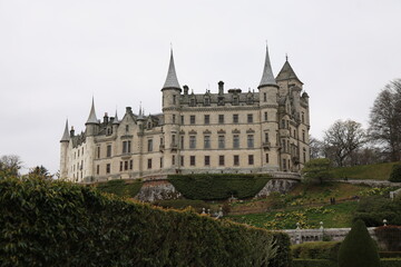 Dunrobin castle in scotland