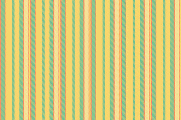 Obraz premium Vibrant vertical stripes in yellow, green, and peach create a cheerful, retroinspired textile pattern. Perfect for backgrounds, website design, or apparel prints.