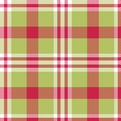 Cool white Tartan patterns fabric texture. Elegant Bright rose red Seamless Tartan