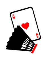 as carte volant badminton