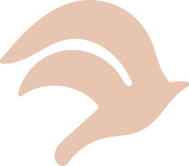 Abstract Bird Silhouette