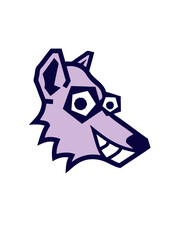 loup design animaux forme