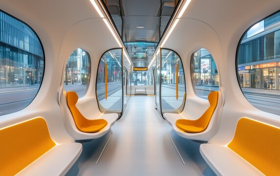 Modern Urban Transportation Interior Design: A Glimpse into the Future of Public Transit life of pilots photo series