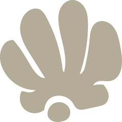 Abstract Floral Petal Shape