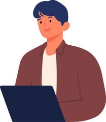 Confident people Presentation, college student and successful Office workers