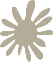 Abstract Floral Shape