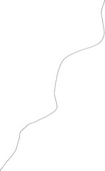 Fototapeta premium Hand Drawn Abstract Line Geometric Wavy