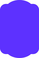 Minimalist Retro Border Sticker Shape Geometric Frame Illustration