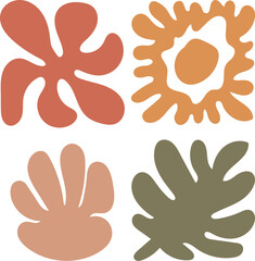 Abstract Organic Shapes Collection